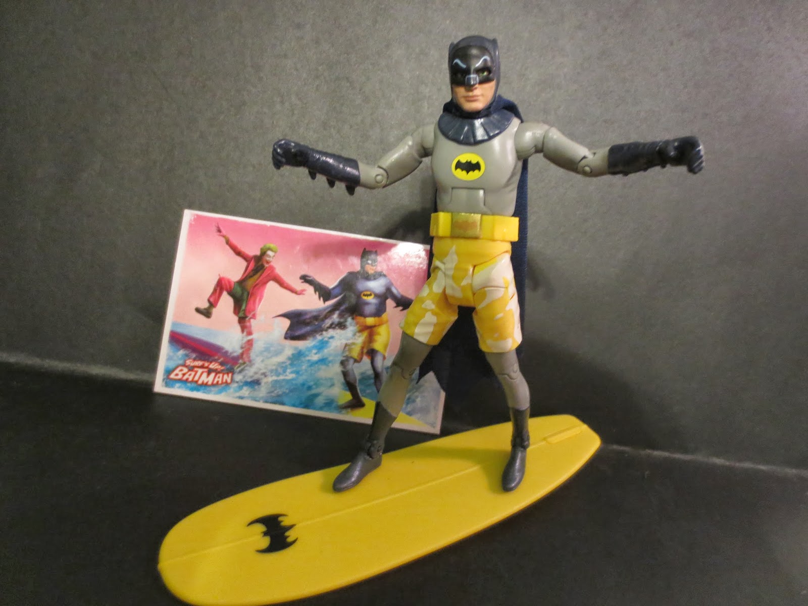 Action Figure Review: Surf's Up Batman from Batman: Classic TV Series from  Mattel