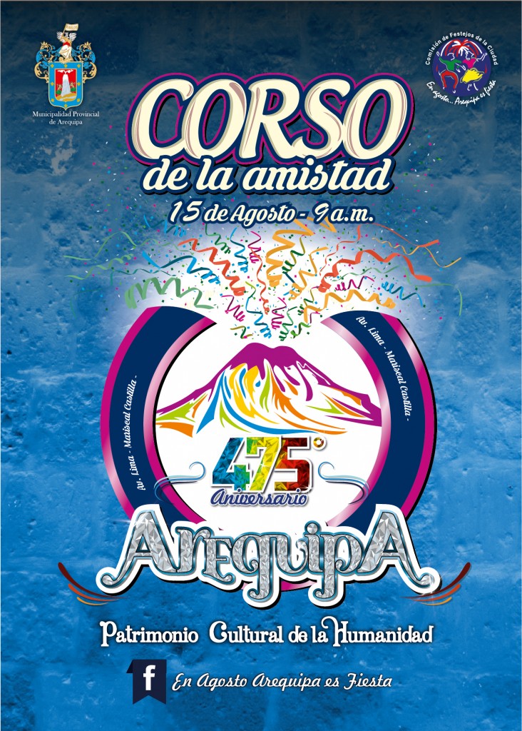 Corso De La Amistad Arequipa 2015 15 De Agosto Revista Q