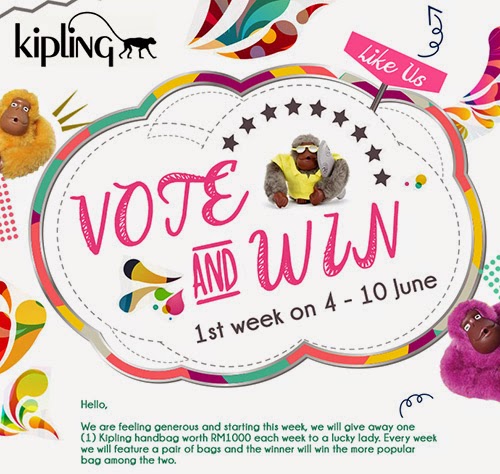 Kipling Malaysia Vote & Win Contest - Malaysia Online and Offline ...