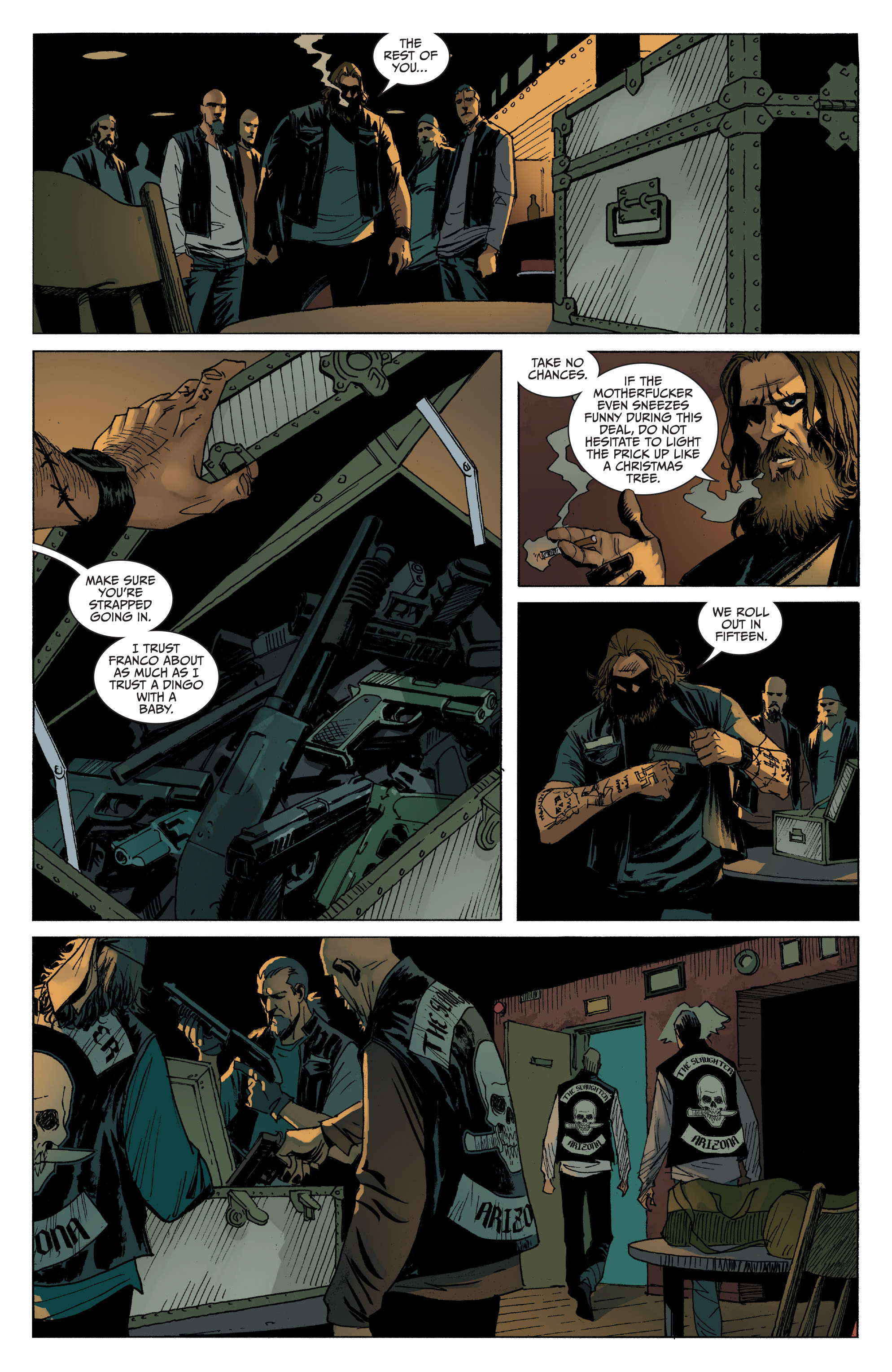 Read online Sons of Anarchy comic -  Issue #14 - 4