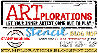 STAMPlorations/ARTplorations Stencil Blog Hop
