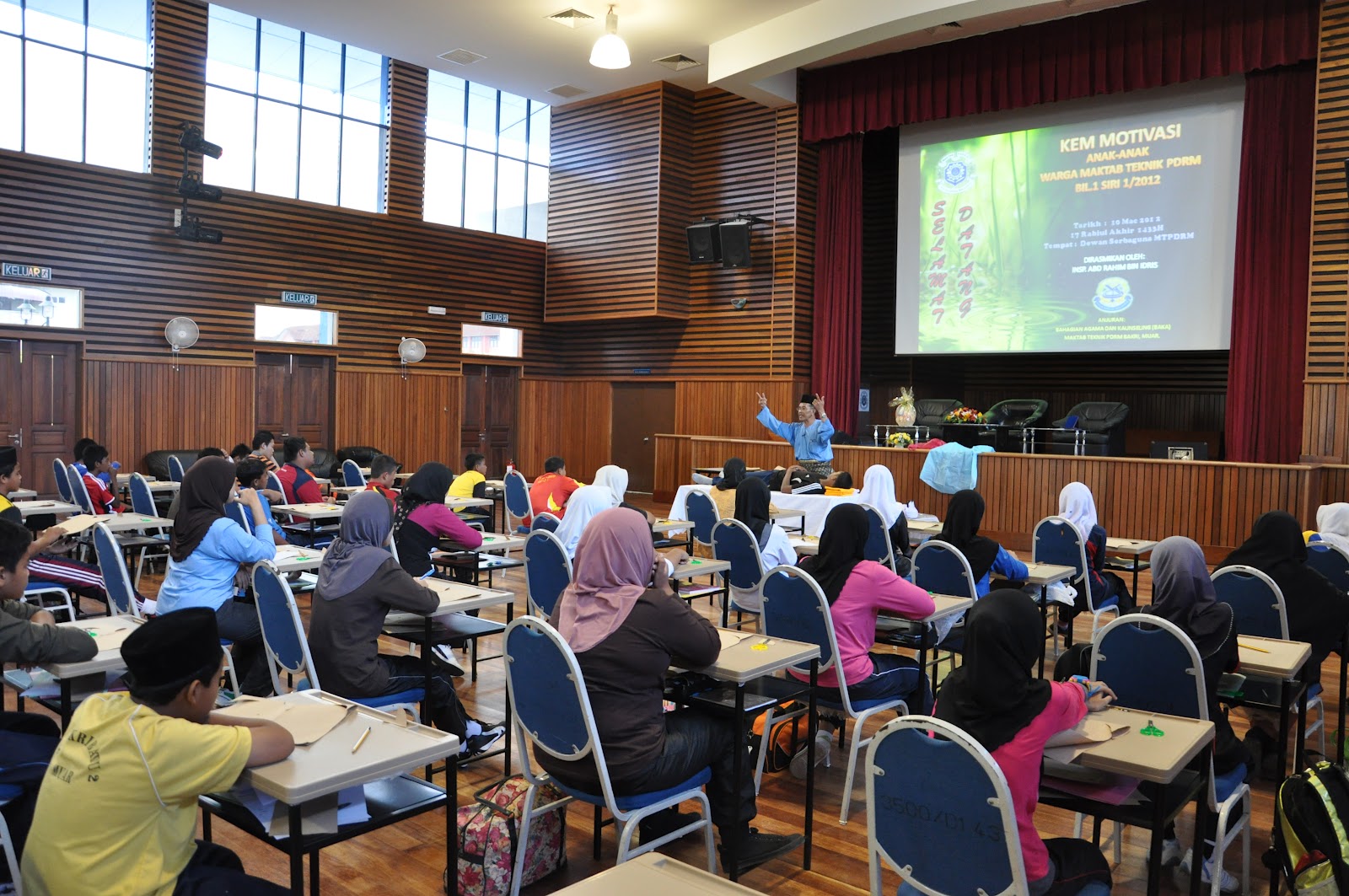 BAHAGIAN AGAMA DAN KAUNSELING (BAKA): KEM MOTIVASI (Anak-anak warga MTPDRM)