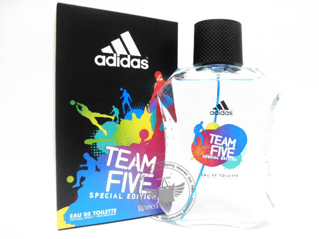 **New** Adidas Team Five (Special Edition) 100ml Edt ~ Full Size Retail ...