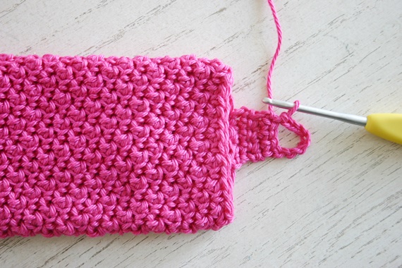Eyewear Case Free Crochet Pattern by Susan Carlson of Felted Button