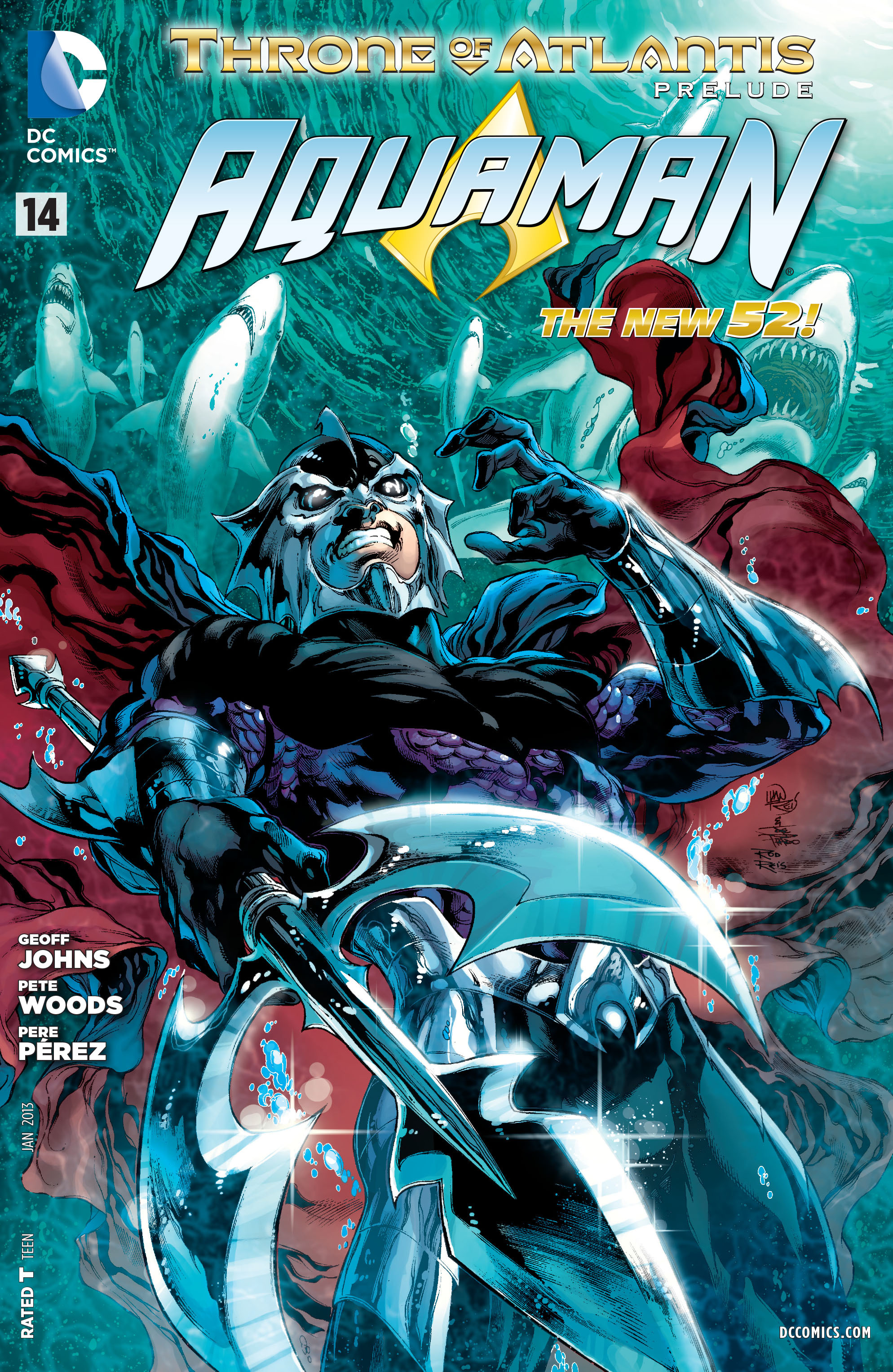 Read online Aquaman (2011) comic -  Issue #14 - 1