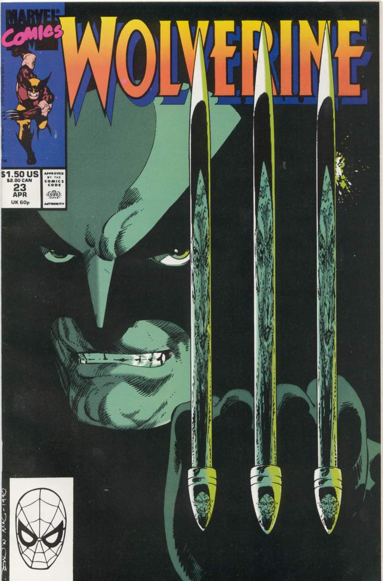Read online Wolverine (1988) comic -  Issue #23 - 1