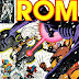 Rom #18 - Frank Miller cover, mis-attributed Walt Simonson cover