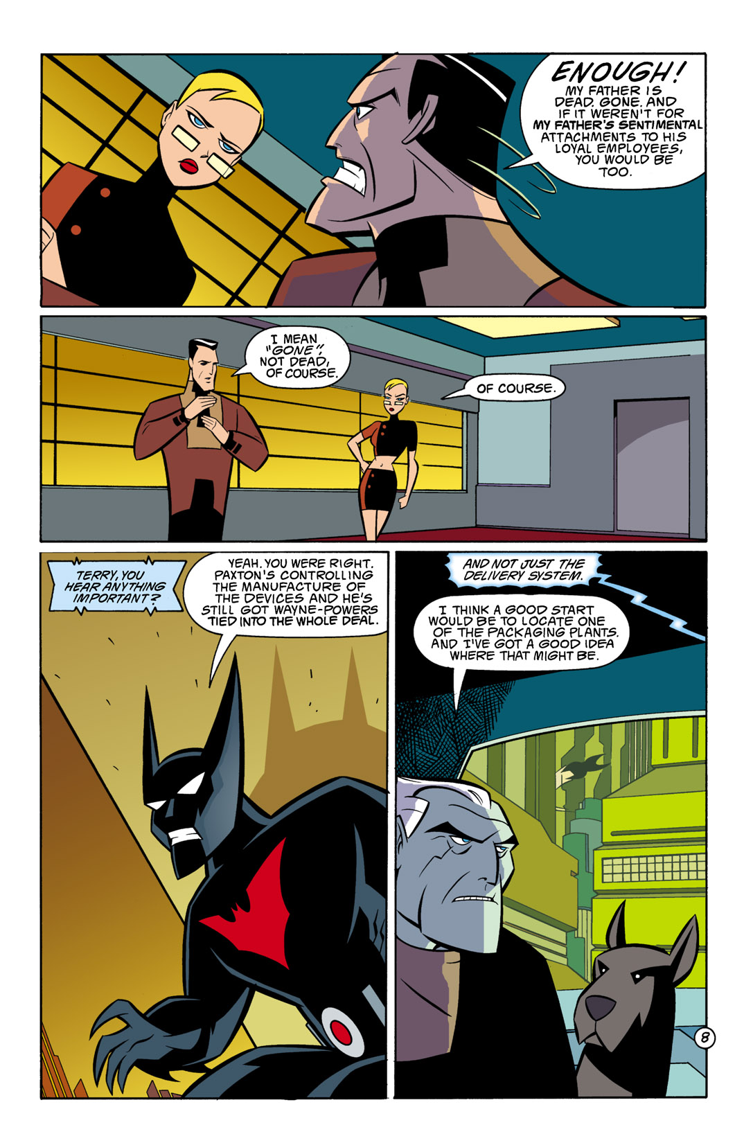 Read online Batman Beyond [II] comic -  Issue #8 - 9