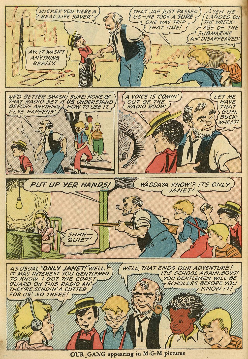 Read online Our Gang Comics comic -  Issue #12 - 14