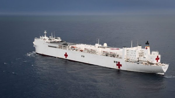 Estados Unidos enviará un buque hospital a las costas de Colombia para ayudar a los exiliados venezolanos Estados Unidos enviará un buque hospital a las costas de Colombia para ayudar a los exiliados venezolanos