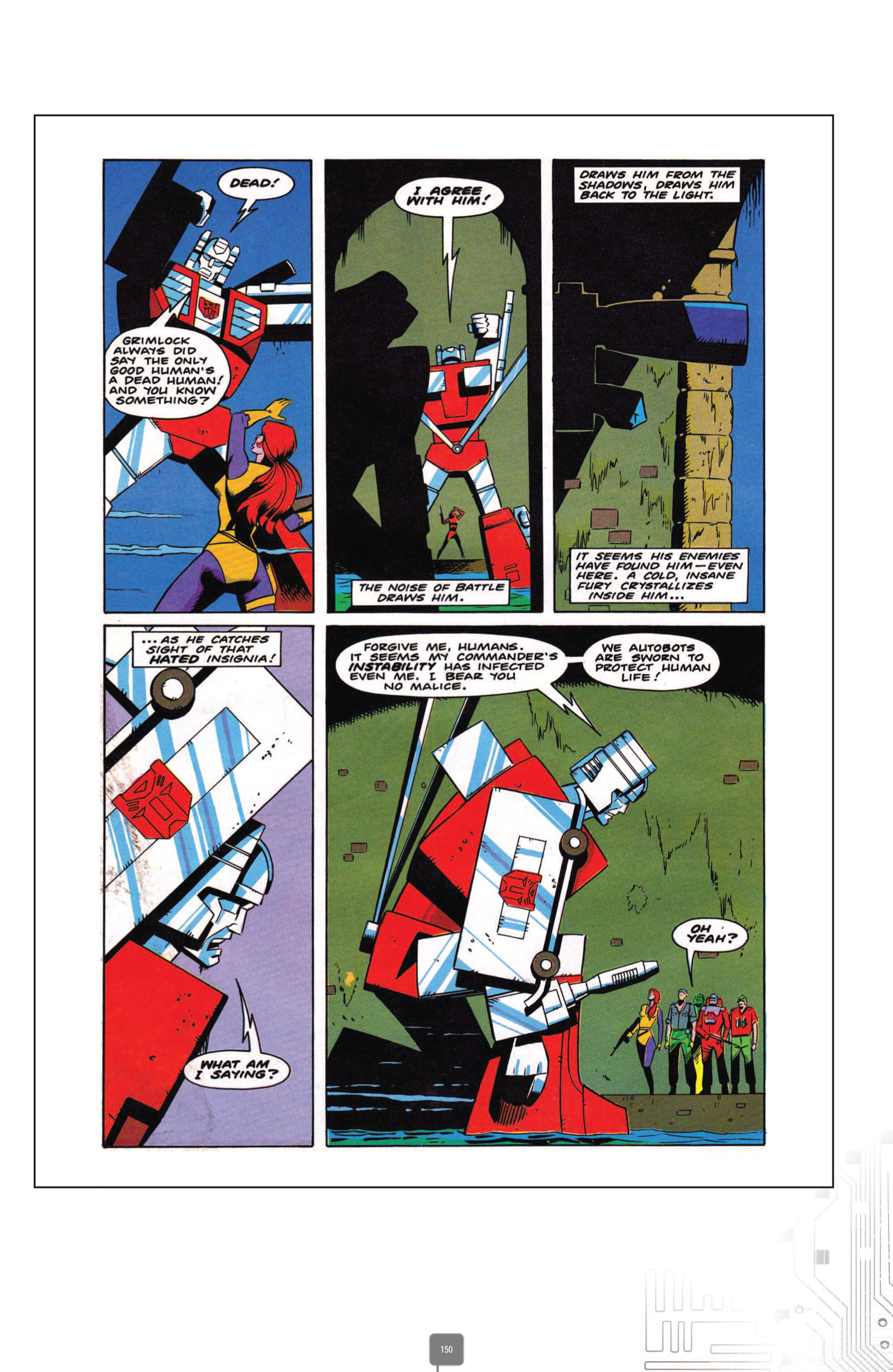 Read online The Transformers Classics UK comic -  Issue # TPB 4 - 150