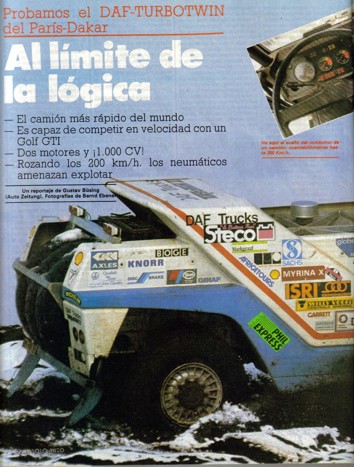 Analisis de Maquinas DAF Turbo Twin II (1987)