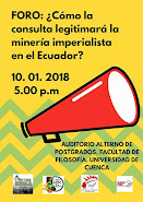 FORO: ¿Cómo la consulta legitimará la megaminería imperialista en Ecuador?