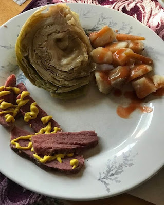 Corned Beef and Cabbage Plated