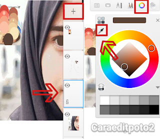  Belajar edit foto memang sangat menyenangkan Tutorial Edit Foto Vector Vexel di Aplikasi Sketchbook Android