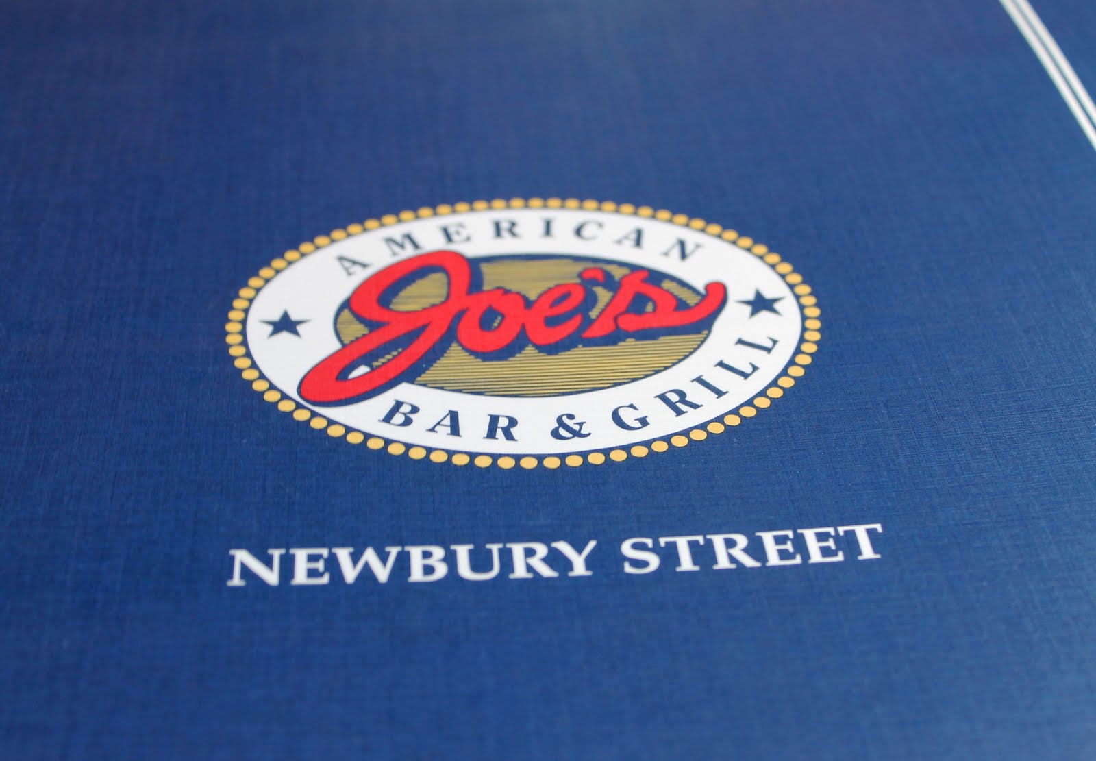 Indulge Inspire Imbibe Joe's American Bar & Grill