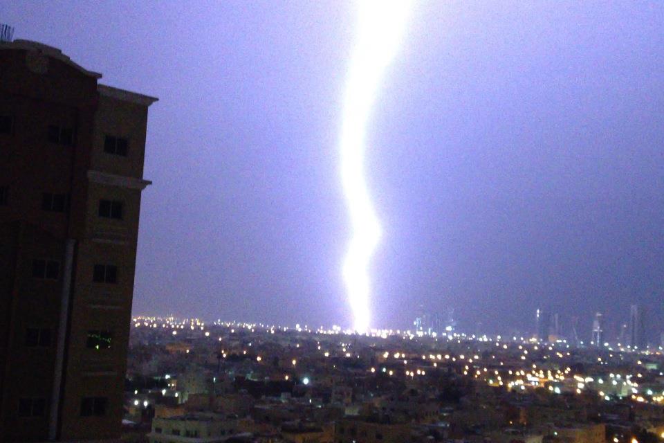 A Recipe for Kuwait Amazing lightning shot!