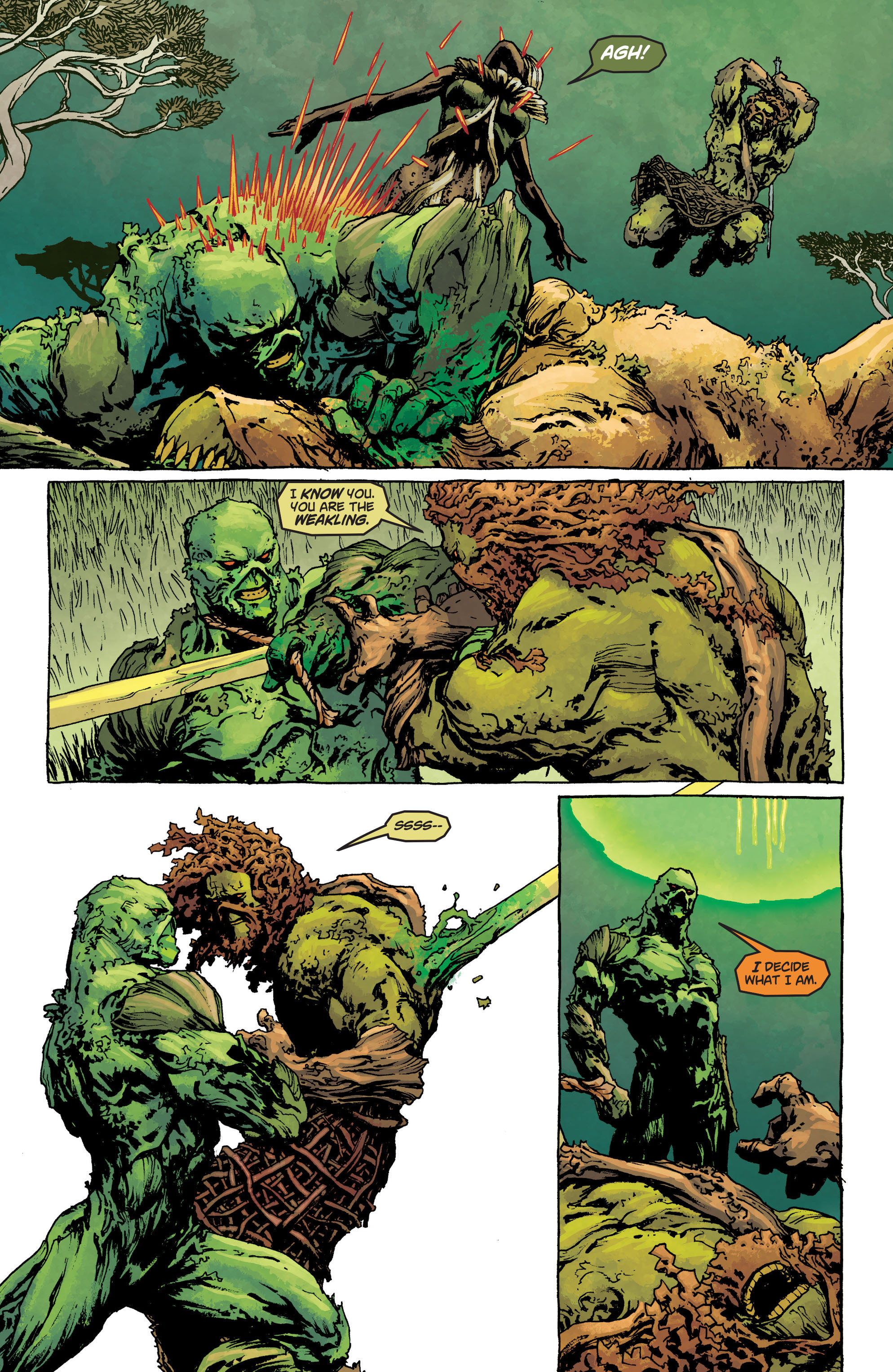 Read online Swamp Thing (2011) comic -  Issue #27 - 13