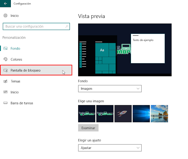desactivar la publicidad y las imágenes promocionales de la pantalla de bloqueo desactivar la publicidad y las imágenes promocionales de la pantalla de bloqueo