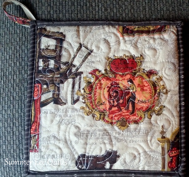 Summer Lee Quilts Finished Repurposed Table Runner Set