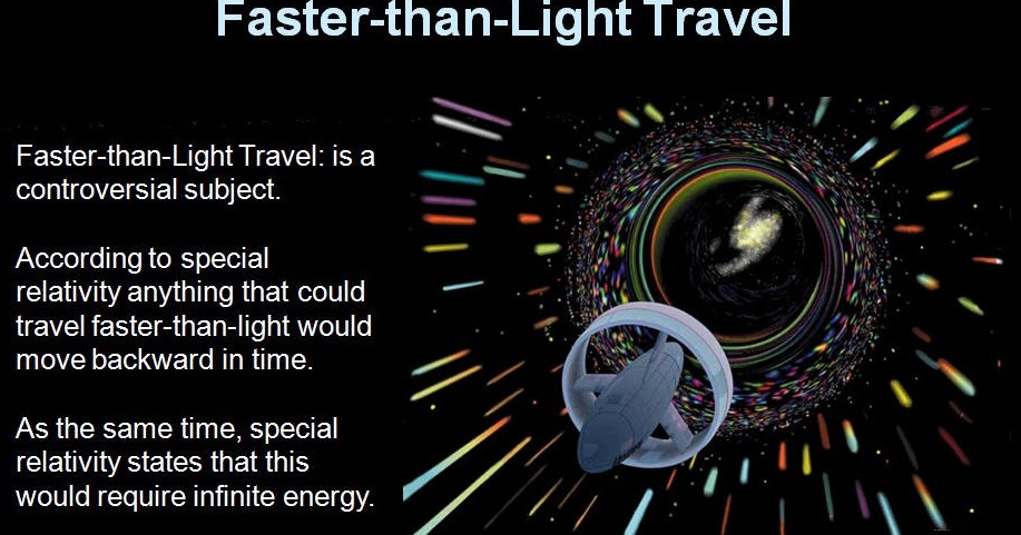 the problem of being faster than light the problem of being faster than light