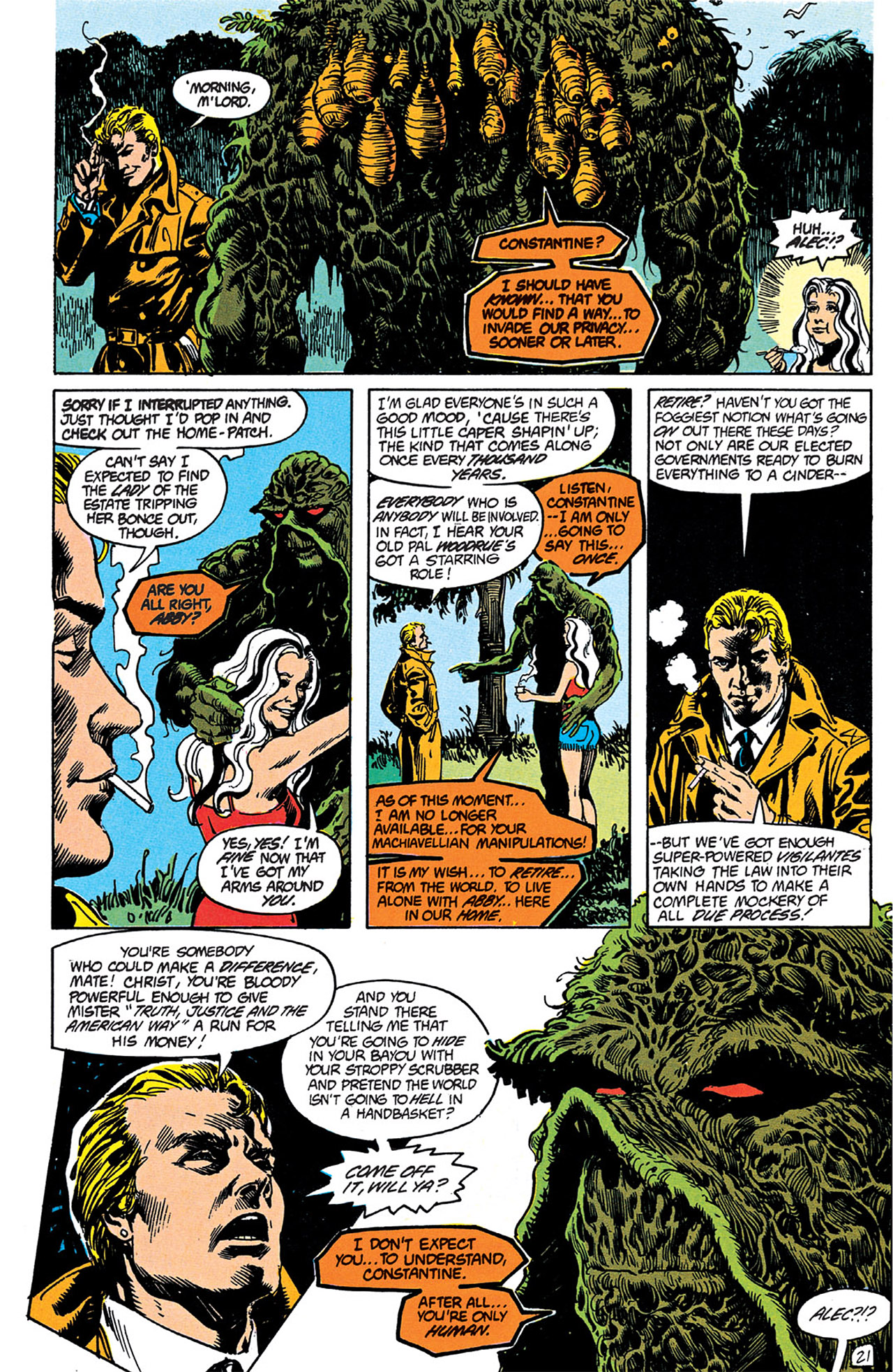 Swamp Thing (1982) Issue #65 #73 - English 20