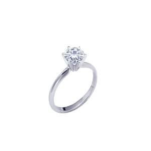 moissanite engagement ring