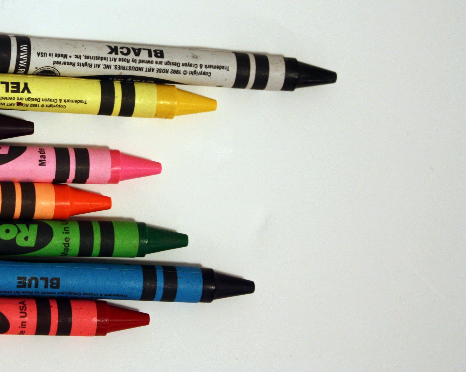 Schuyler Layne's Photography Crayons and Gum Photos for Final Portfolio