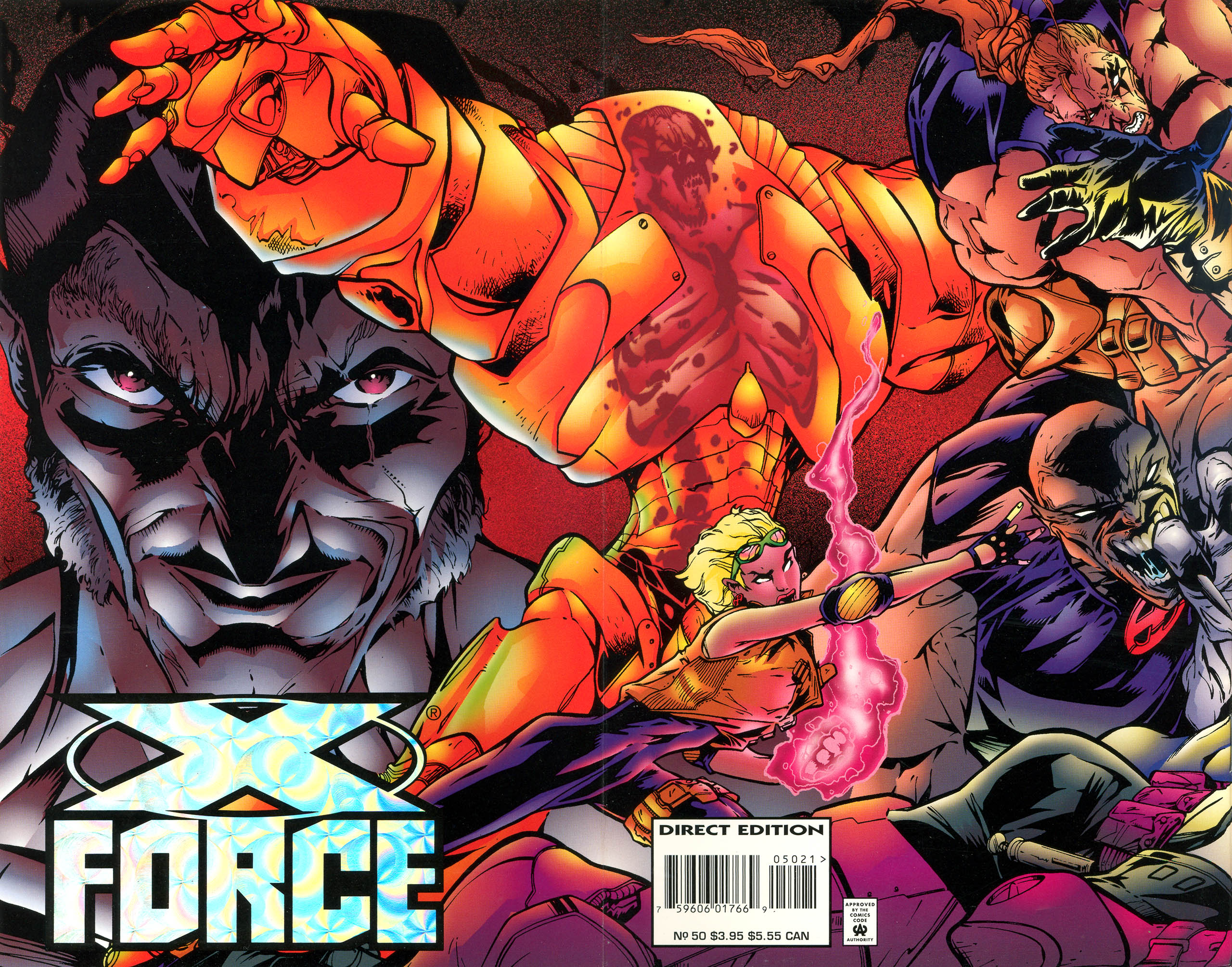 X-Force (1991) Issue #50 #55 - English 48