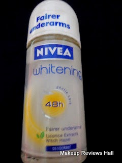 Nivea Whitening Antiperspirant Deodorant Review