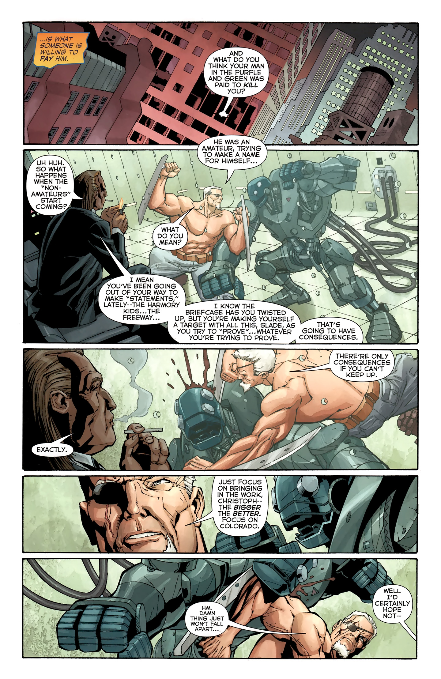 Read online Deathstroke (2011) comic -  Issue #3 - 6
