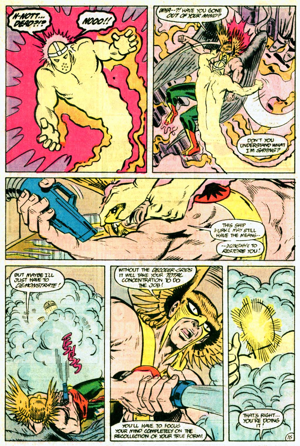 Read online Hawkman (1986) comic -  Issue #16 - 17