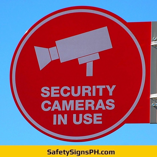 Security & CCTV Signs Philippines