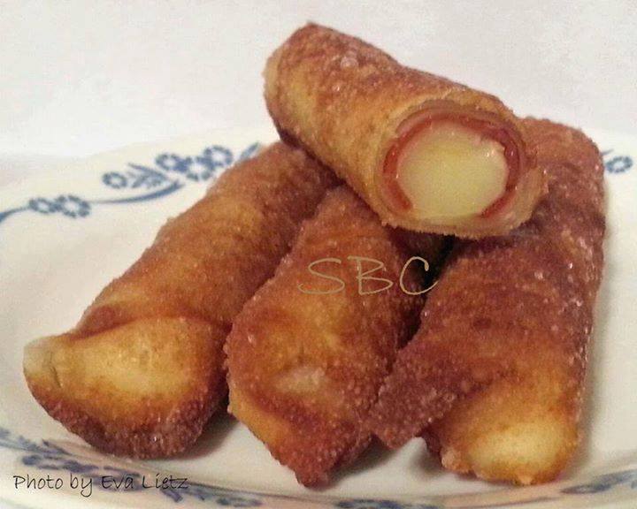Move it and lose it. FRIED MOZZARELLA AND PEPPERONI EGG ROLLS