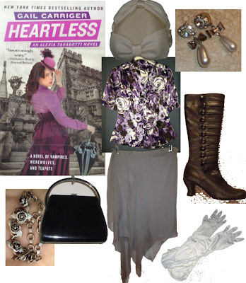 Book Outfits ~ Heartless Purple by Gail Carriger 