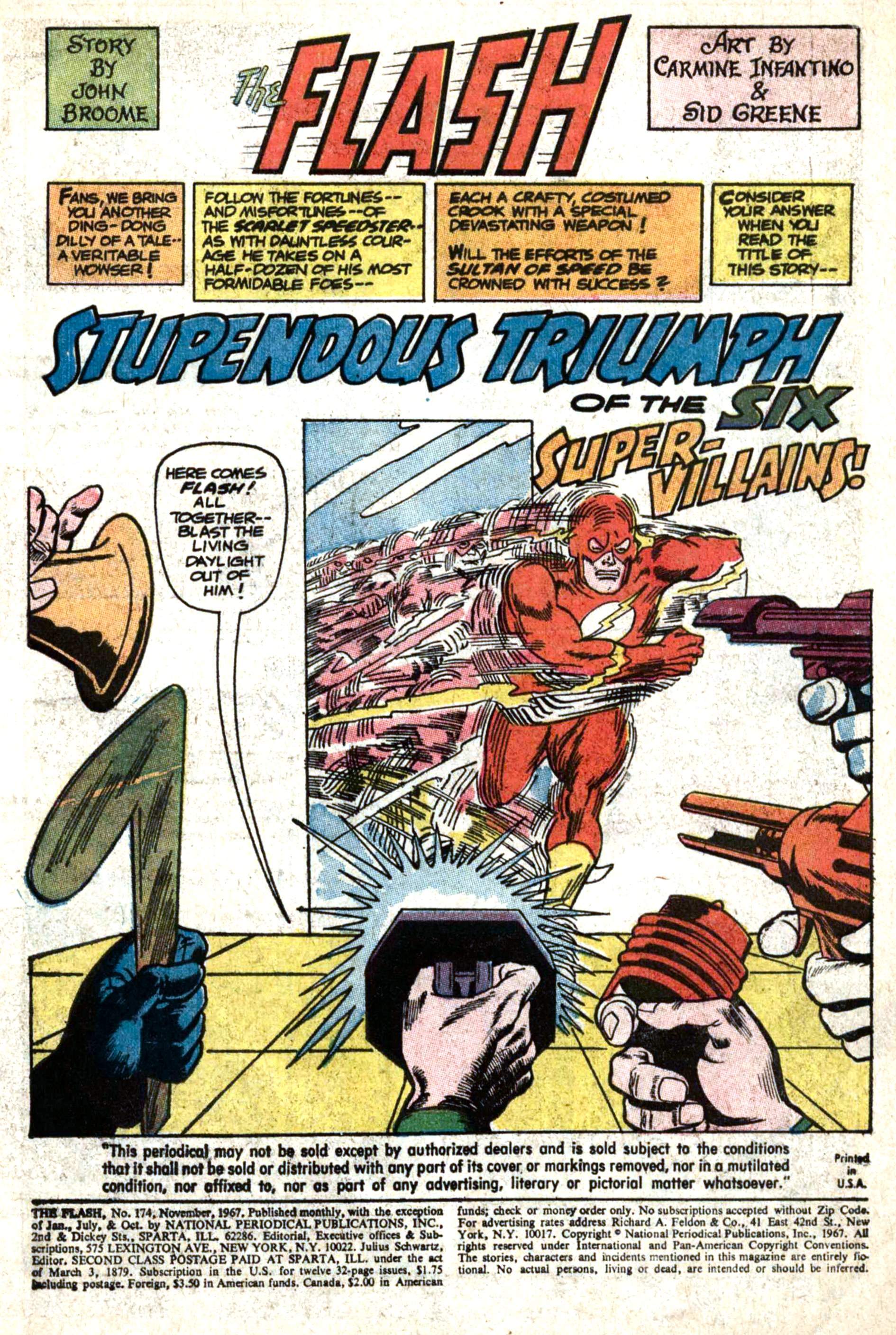 Read online The Flash (1959) comic -  Issue #174 - 3