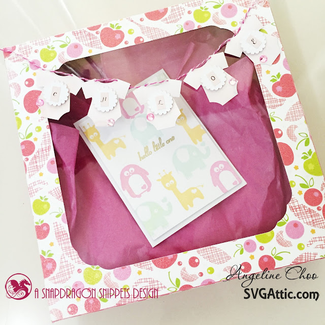 ScrappyScrappy: Baby onesies gift box #svgattic #scrappyscrappy #giftbox #baby #onesie 