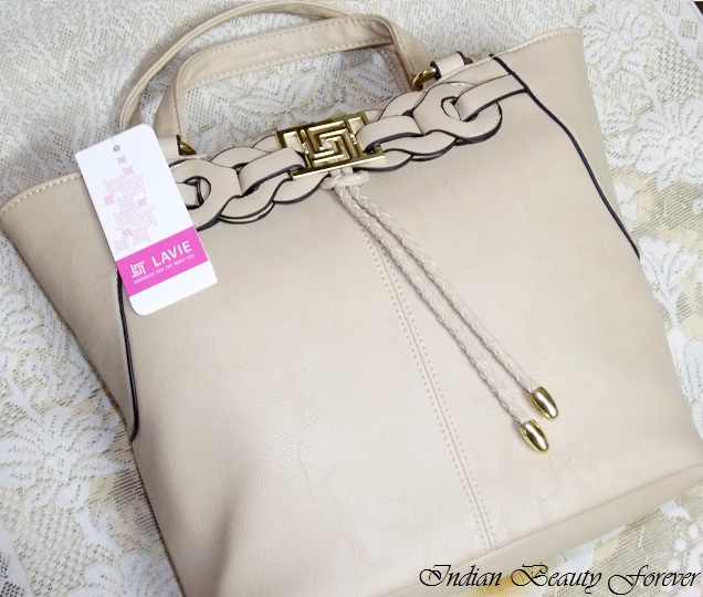 Lavie Beige Shopper bag  review