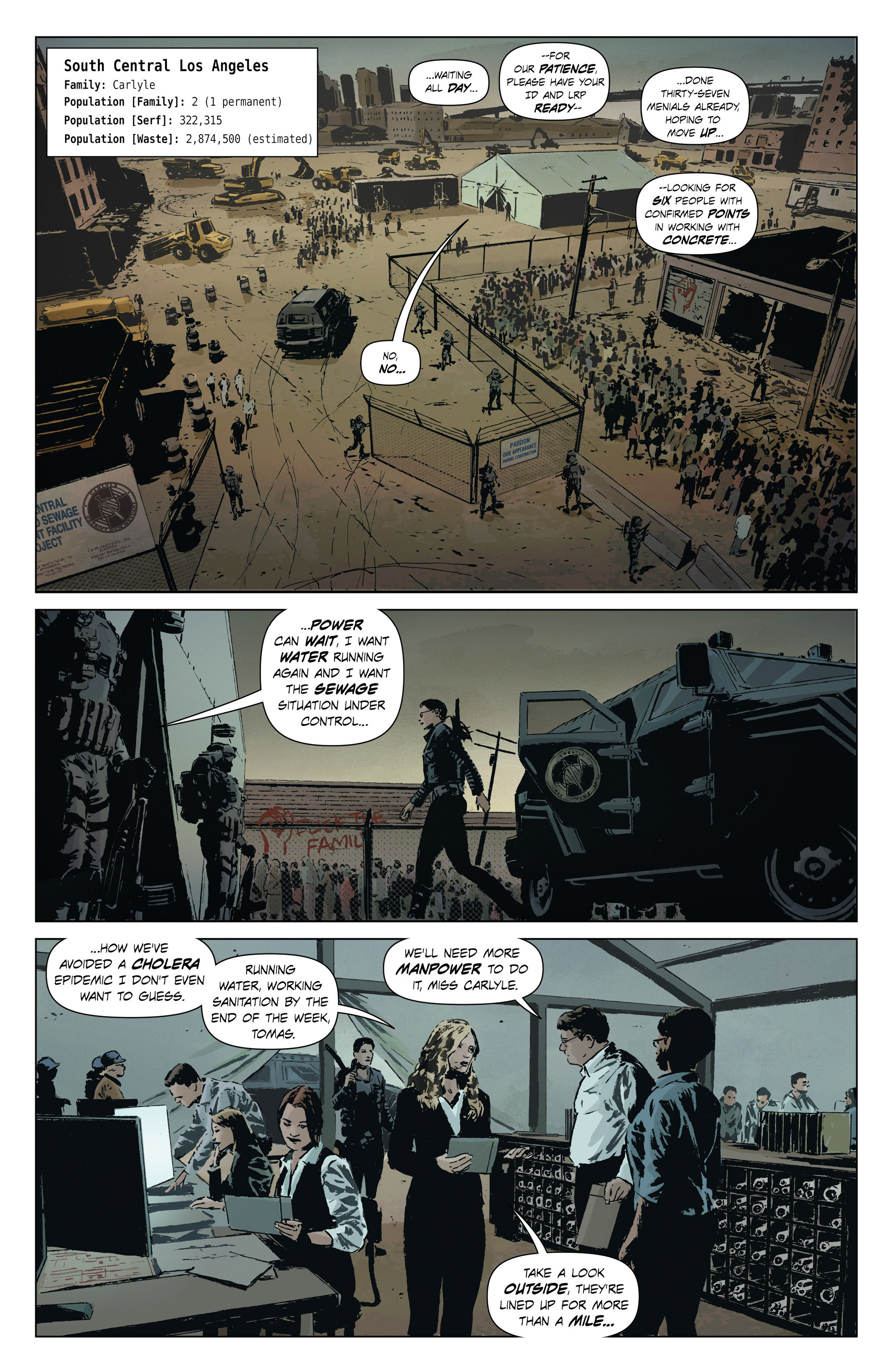 Read online Lazarus (2013) comic -  Issue # _TPB 2 - Lift - 21