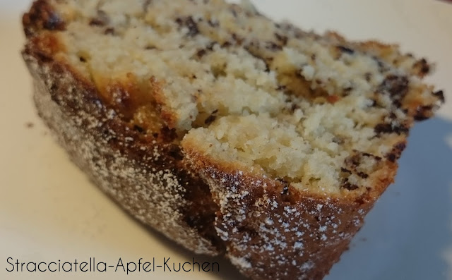 [Food] Stracciatella-Apfel-Kuchen