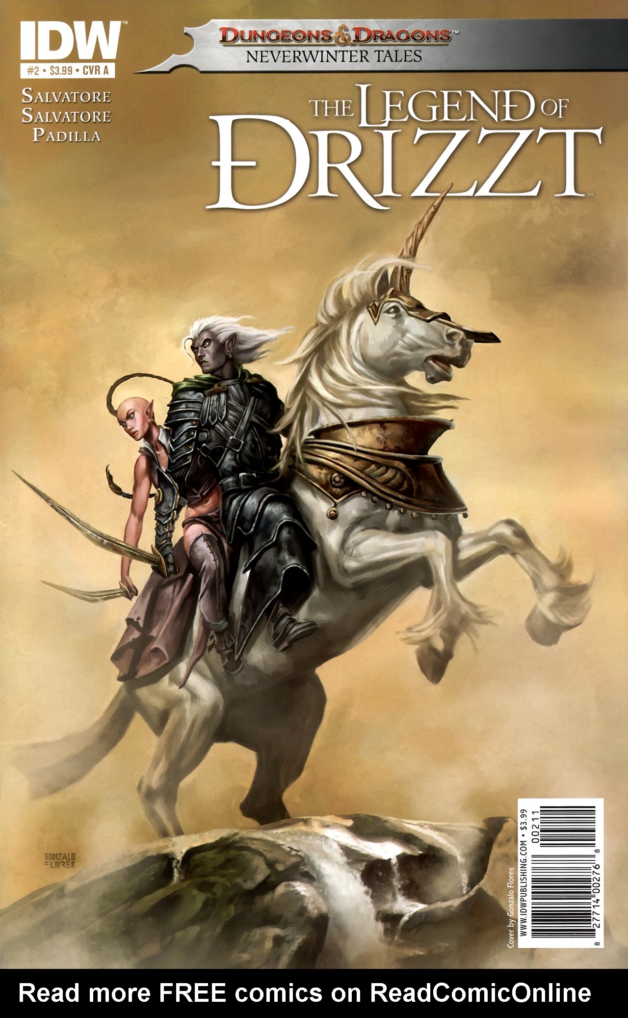 Read online Dungeons & Dragons: The Legend of Drizzt: Neverwinter Tales comic -  Issue #2 - 1