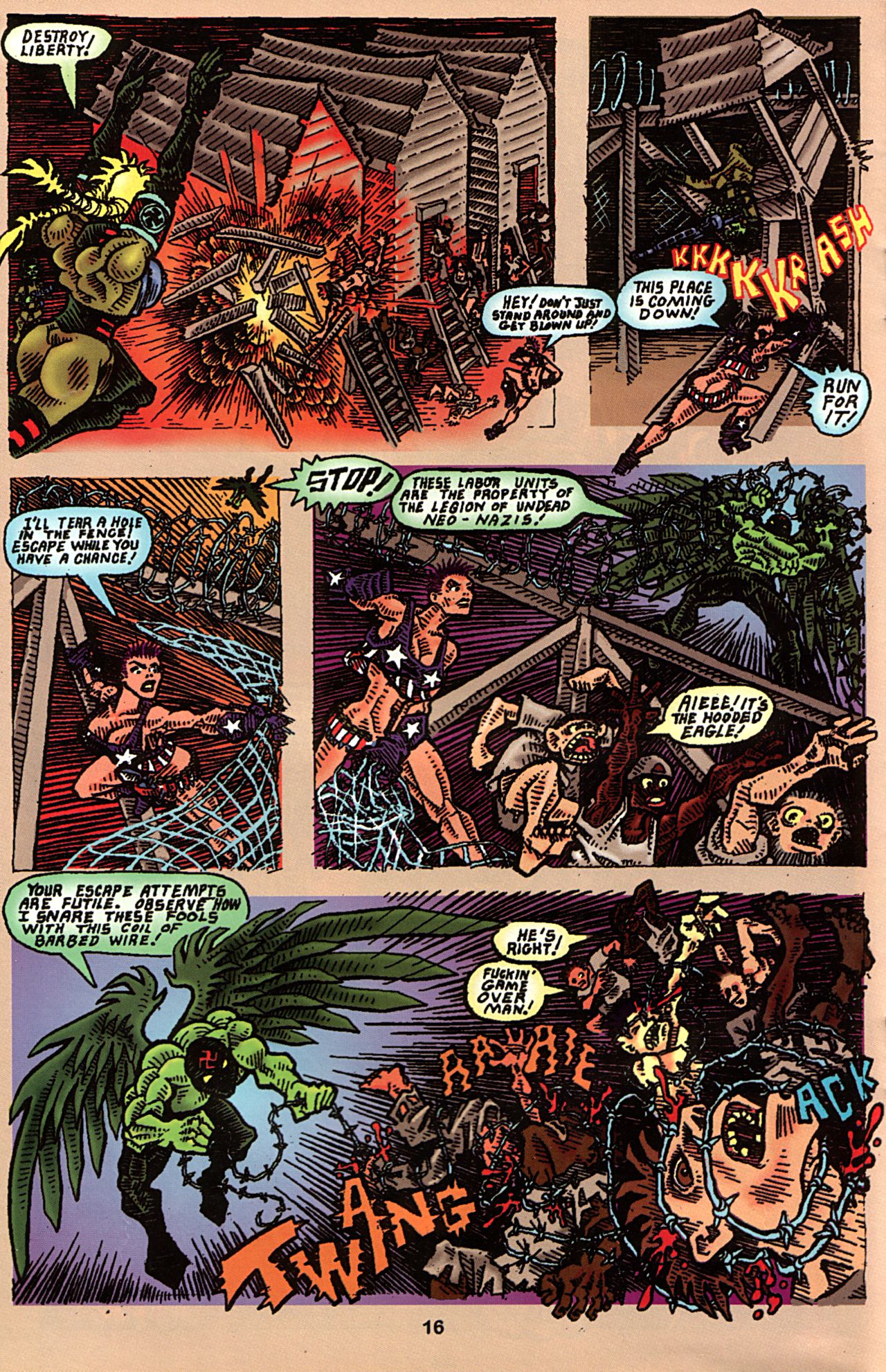 Read online Slavepit Funnies Featuring Gwar comic -  Issue #4 - 18