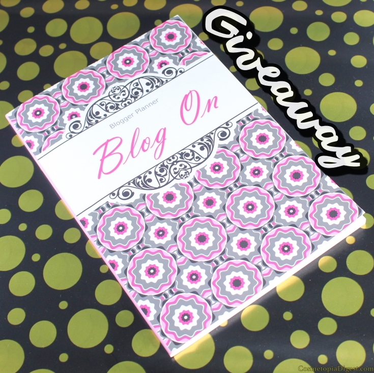  Enter to win a daily year planner for 2016. Giveaway open worldwide.