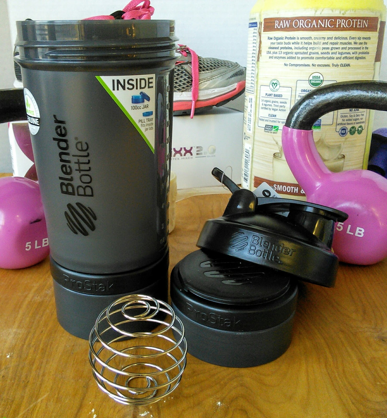 Blender Bottle - ProSTAK, Black