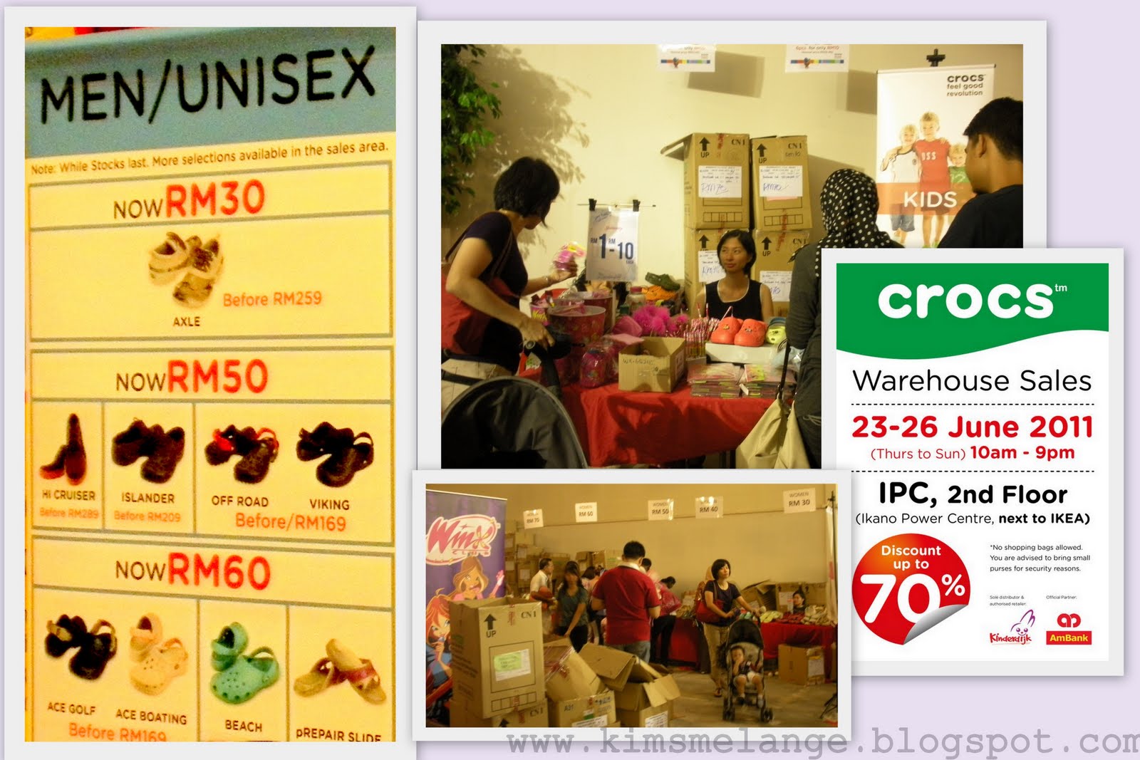 Kim crocs warehouse sales