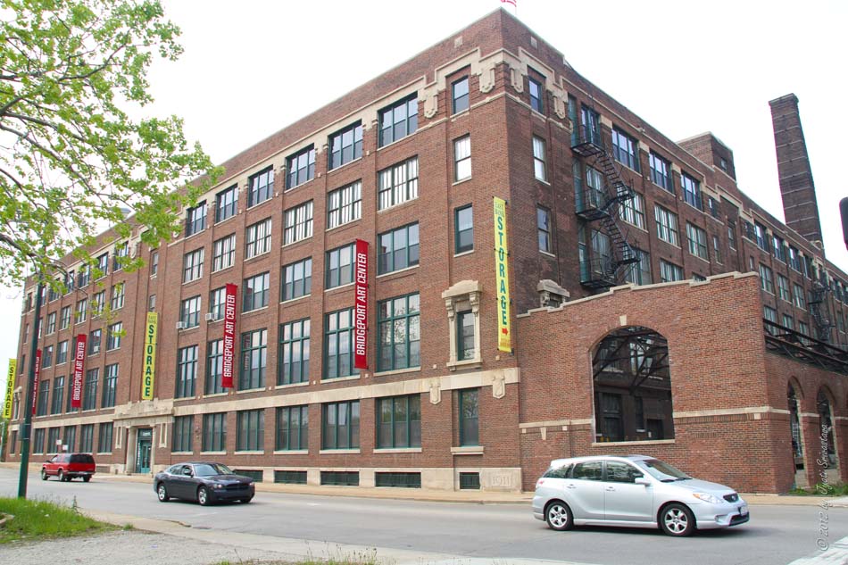 Public Art in Chicago CSI Installation at Bridgeport Art Center