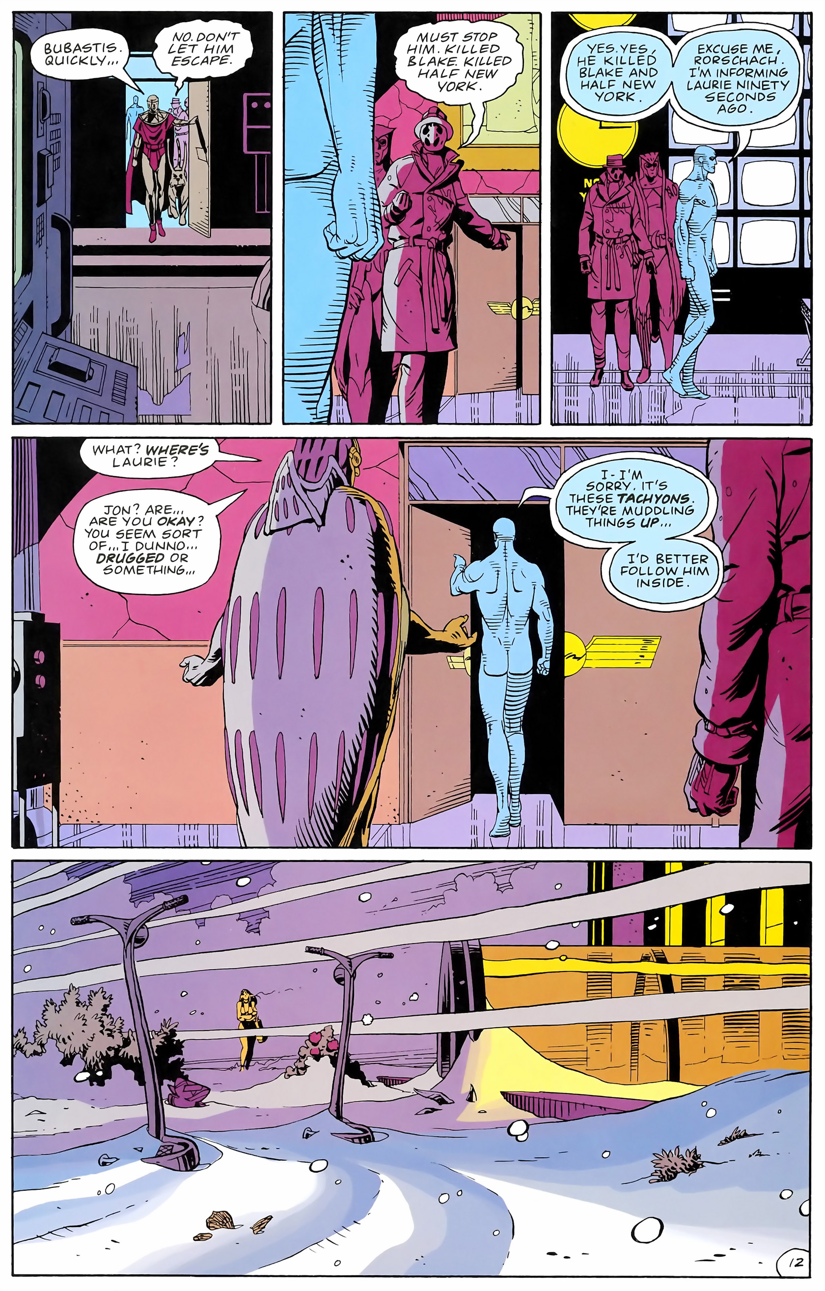 Read online Watchmen comic -  Issue #12 - 14