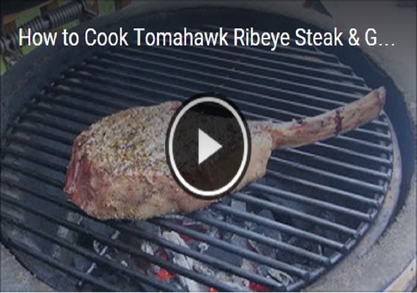How to Cook Tomahawk Ribeyes Steak How to Cook a steak indoors in the