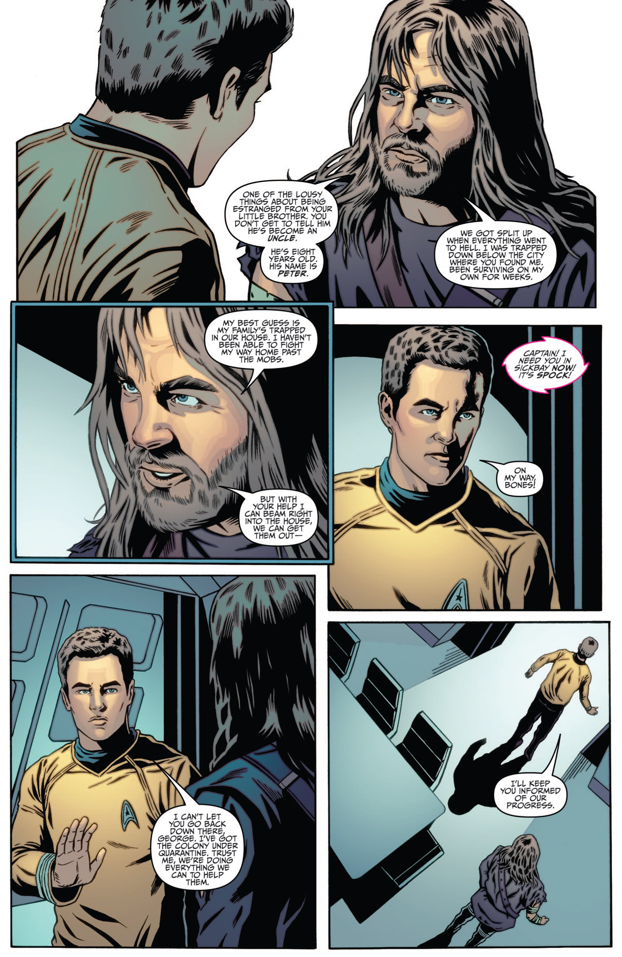 Read online Star Trek (2011) comic -  Issue #6 - 9