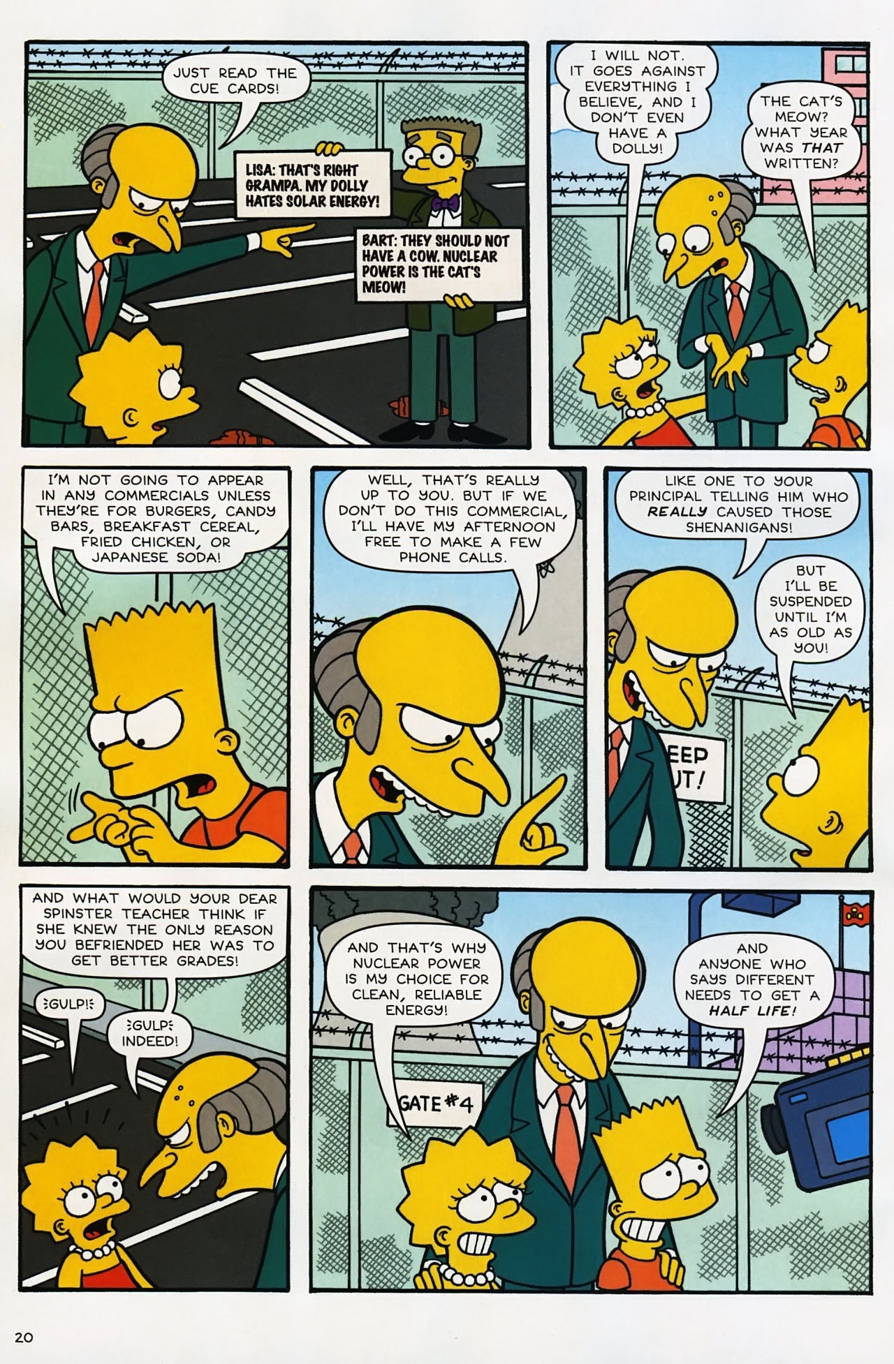 Read online Simpsons Comics comic -  Issue #141 - 22